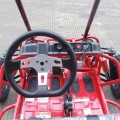 Gaz mini Karting pour enfants avec marche arrière rouge 