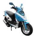 EPA adultes Street Scooter cyclomoteur 50cc gros bleu 