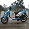 EPA adultes Street Scooter cyclomoteur 50cc gros bleu 