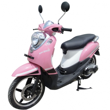 Scooter moteur rose