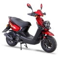 Chiese gros Scooter 150cc cyclomoteur rouge 