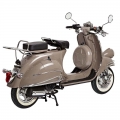 Les Scooters Vintage adulte Type Vespa 125cc Brown 